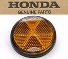 Genuine Honda Amber Reflector Black Base Safety 6X1.0MM Thread (see NOTES)#K54. Fixed Price $45.54.
