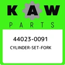 44023-0091 Kawasaki Cylinder-set-fork 440230091, New Genuine Oem Part. Fixed Price $603.19.
