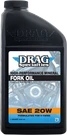 Drag Specialties High-performance Mineral Fork Oil Qt 20WT Heavy 3609-0140. Fixed Price $22.99.