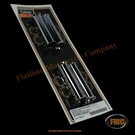Colony 7824-12, Pushrod Cover Kit, 1940-47 Knucklehead, P/n 17938-40, Chrome. Fixed Price $54.67.