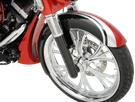 Arlen Ness Hot Fork Legs Lower Sliders Single Side Smooth Black Harley 14-19 Flh. Fixed Price $807.45.
