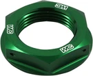 Works Connection Steering Stem Nut Green #24-338 For Kawasaki. Fixed Price $38.11.