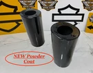 Oem 90-17 Harley Touring And Softail Heritage Fatboy Lower Legs Cans Gloss Black. Fixed Price $99.95.
