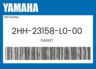 Yamaha Genuine Gasket 2HH-23158-L0-00. Fixed Price $10.57.