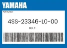 Yamaha Genuine Bolt 1 4SS-23346-L0-00. Fixed Price $7.13.