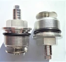 New '87-'16 Hd Sportster Preload Adjusters Fork Cap Silver Aluminum Fast S/h. Fixed Price $69.95.