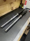 96 Suzuki Intruder Front Fork Suspension Left Right Leg Straight. Fixed Price $60.99.
