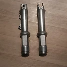 Harley 1984-1999 Fxst Softail Fork Sliders Showa 41MM (damaged Brake Mount). Fixed Price $80.00.