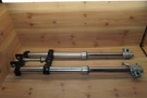 1999 Honda CR125 Front Forks Fly Triple Clamp 51500-KZ4-A81ZA 51400-KZ4-A81ZA. Fixed Price $199.98.