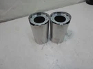 14-19 Oem Harley Touring And Softail Heritage Fatboy Lower Legs Cans Chrome. Fixed Price $25.00.