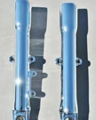Harley Davidson Heritage Flstc 2000-2006 Chrome Lower Slider Fork Legs Exchange. Fixed Price $450.00.
