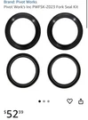 Pivot Works Fork Oil And Dust Seal Kit #PWFSK-Z023. Fixed Price $39.00.