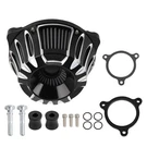 Air Cleaner Intake Filter Black For Harley Dyna Softail Touring New. Fixed Price $84.35.
