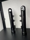 Harley Dyna Low Rider Sliders Dual Disc Custom Gloss Black Fork Legs Exchange. Fixed Price $450.00.