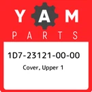 1D7-23121-00-00 Yamaha Cover, Upper 1D7231210000, New Genuine Oem Part. Fixed Price $310.16.