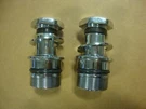 Big Dog Motorcycles 41MM Chrome Fork Tube Plug Set W/ Cap Washer Gaskets Harley. Fixed Price $49.99.
