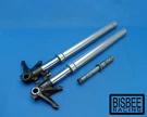Ducati Oem 08-10 Monster 696 Front Showa Forks Set Tubes Axle. Fixed Price $299.99.