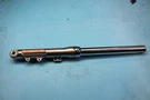 1474 15 Harley-davidson Dyna Low Rider Left Front Fork Shock Suspension 49MM. Fixed Price $250.00.