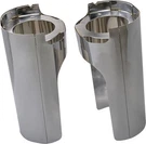 Arlen Ness Fat Fork Boots Chrome #125-001 Harley Davidson. Fixed Price $163.07.