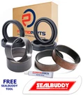 Ducati 999 2003-2006 Fork Seals Dust Bushes Suspension Kit. Fixed Price $64.57.
