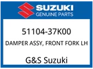 Suzuki Oem Part 51104-37K00 Damper Assy, Front Fork Lh. Fixed Price $1567.26.