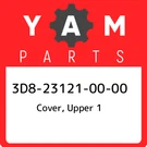3D8-23121-00-00 Yamaha Cover, Upper 3D8231210000, New Genuine Oem Part. Fixed Price $274.72.