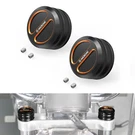 Front Upper Fork Nut Covers Caps Harley Sportster Super Low XL883L 14-20. Fixed Price $14.69.