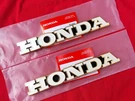 Genuine Honda CB500K1 CB500K2 CB550FOUR CB750FOUR Fuel Tank Emblems Set. Fixed Price $215.00.