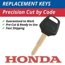 Honda Goldwing Keys Valkyrie Replacement Cut To Code 7251-7500. Fixed Price $11.99.