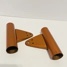 Nos Yamaha Cover Upper Set DT1E 291-23121-60-71 291-23131-60 Mandarin Orange. Fixed Price $75.00.