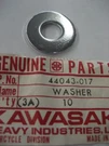 Kawasaki G3SS G3TR KH100 Fork Top Washer Set Of 2 44043-017 Nos. Fixed Price $9.99.