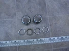 1974-76 Suzuki TS125 Enduro S932) Front Fork Trim Covers Set #2. Fixed Price $34.99.