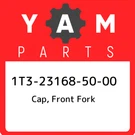 1T3-23168-50-00 Yamaha Cap, Front Fork 1T3231685000, New Genuine Oem Part. Fixed Price $19.92.