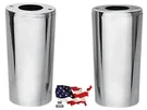 Harley Chrome Front Fork Sliders Covers Cow Bells FLH+2"45963-97 Road King Glide. Fixed Price $69.95.