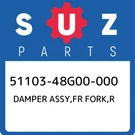 51103-48G00-000 Suzuki Damper Assy,fr Fork,r 5110348G00000, New Genuine Oem Part. Fixed Price $1587.06.