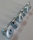 6PC Fork Guard Bolts Honda Crf Match #90113-MAC-780 Shoulder 125 250 450. Fixed Price $8.88.