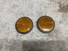 Yamaha SRX600 SRX-6 Reflectors Fork Leg 1986. Fixed Price $18.00.