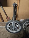 1979 Honda Front Forks Legs Triple Tree Clamp Suspension. Fixed Price $200.00.