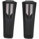Ciro Upper Fork Tin Accents Gloss Black Motorcycle Street Bike 43011 0411-0129. Fixed Price $69.99.
