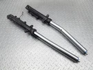 2002 01-05 Kawasaki ZRX1200R Front Left Right Fork Suspension Damper Bent Oem. Fixed Price $89.25.