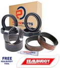 Ducati 1100 Hypermotard Evo Corse Fork Seals Dust Bushes Suspension Kit. Fixed Price $65.87.