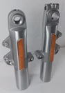 Harley Davidson Genuine 25 Softail Polished Fork Slider Set 454000335 454000336. Fixed Price $300.00.