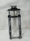 Harley-davidson 2008 Cvo FLHTCUSE3 Forks Triple Tree Front Suspension Chrome. Fixed Price $595.00.