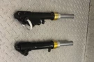 2008 Yamaha Zuma YW50 Front Forks Shock Suspension Set Pair Has Rash. Fixed Price $149.95.