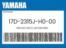 Yamaha Genuine Protector Ur For PWS1 17D-2315J-H0-00. Fixed Price $15.81.
