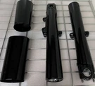 Harley Touring Single Disc Fork Legs Black Lower 2000 -13 Sliders Exchange. Fixed Price $399.00.