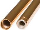 Custom Cycle 49MM Gold 23.75" Fork Tubes Fits 2018-2025 Harley Softail M8 710006. Fixed Price $701.95.
