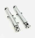 39MM Single-disc Chrome Lower Fork Sliders 88-99 Fxr Dyna Xl Harley. Fixed Price $355.50.