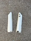 1997 Yamaha YZ250 Front Fork Guard Shield Protector Set. Fixed Price $14.99.