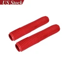 Red Rubber Motorcycle Front Fork Dust Cover Gaiter Gaitors Boots Shock Absorber. Fixed Price $28.48.